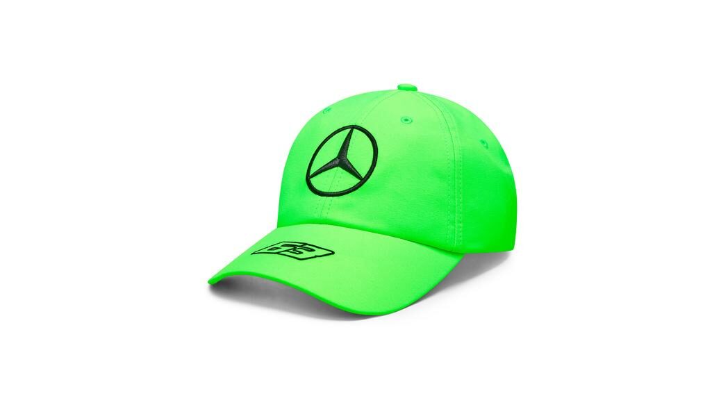 Cepure ar nagu, George Russell Special Edition, VOLT GREEN, Mercedes-AMG F1