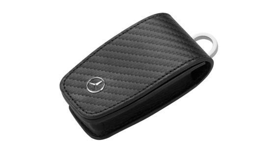 Ādas maciņš aizdedzes atslēgai Carbon (GEN 6)