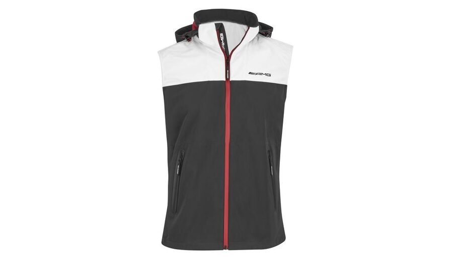 AMG men's softshell waistcoat