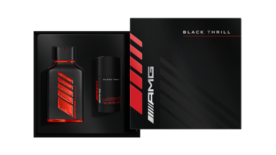 AMG Black Thrill dāvanu komplekts, EdP